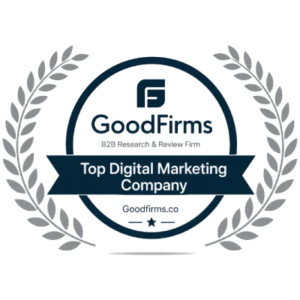 GoodFirms Top Digital Marketing Company badge