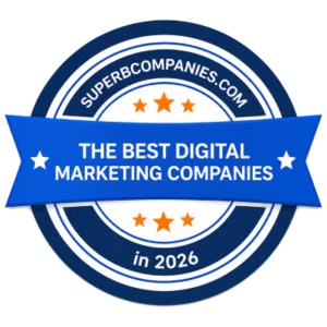 SuperbCompanies Best Digital Marketing Companies 2026 award badge